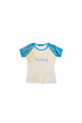 Skyline Star Raglan Baby Tee