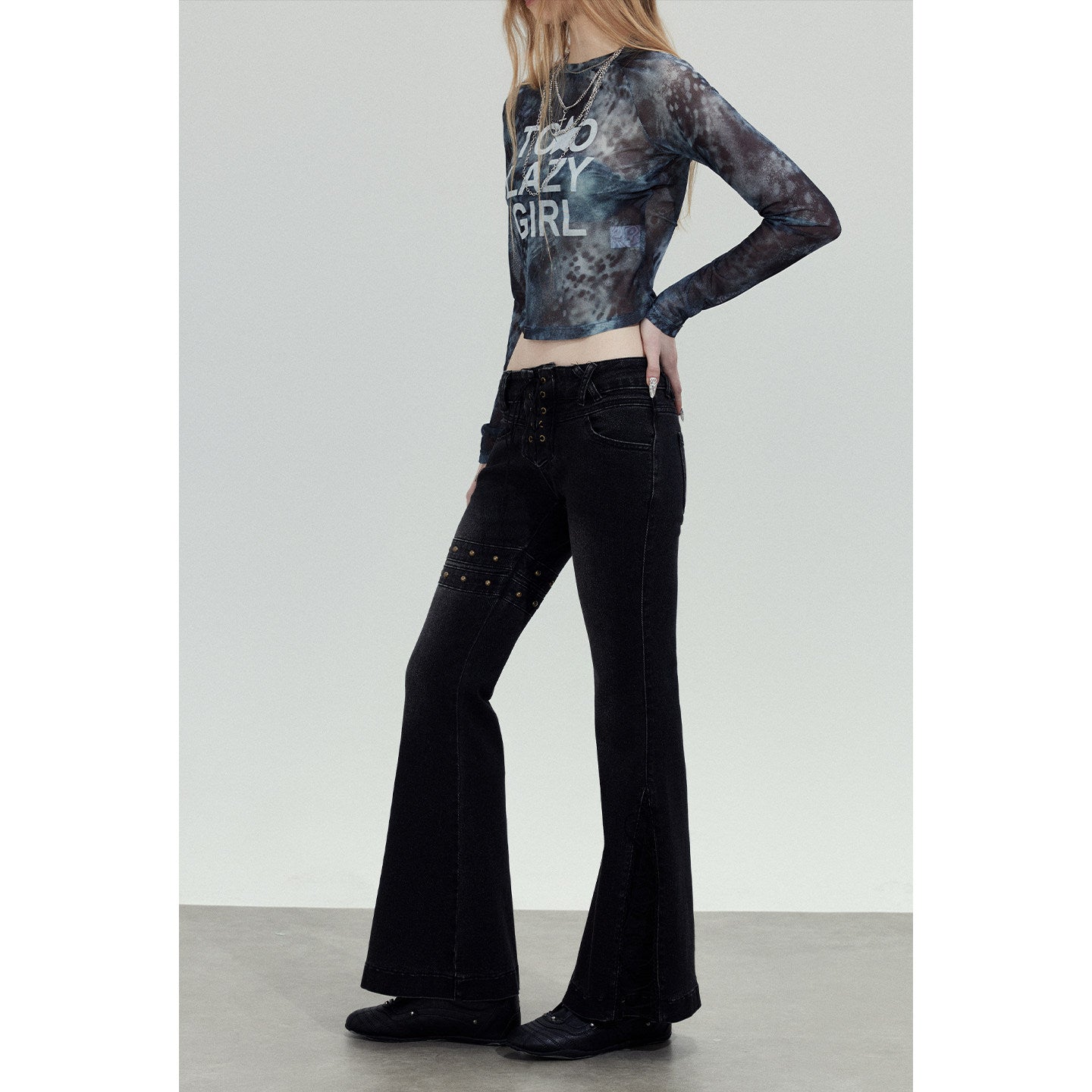 Rivet Rebel Flare Jeans