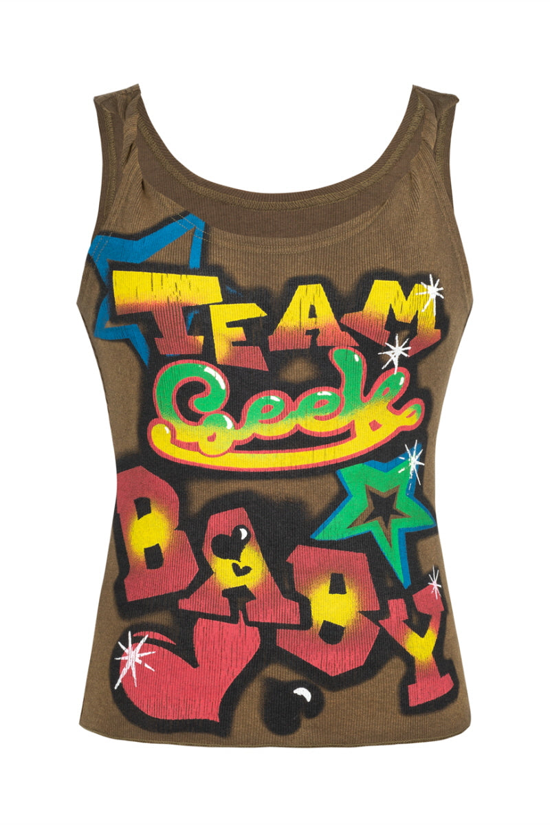 Rebel Graffiti Baby Tank