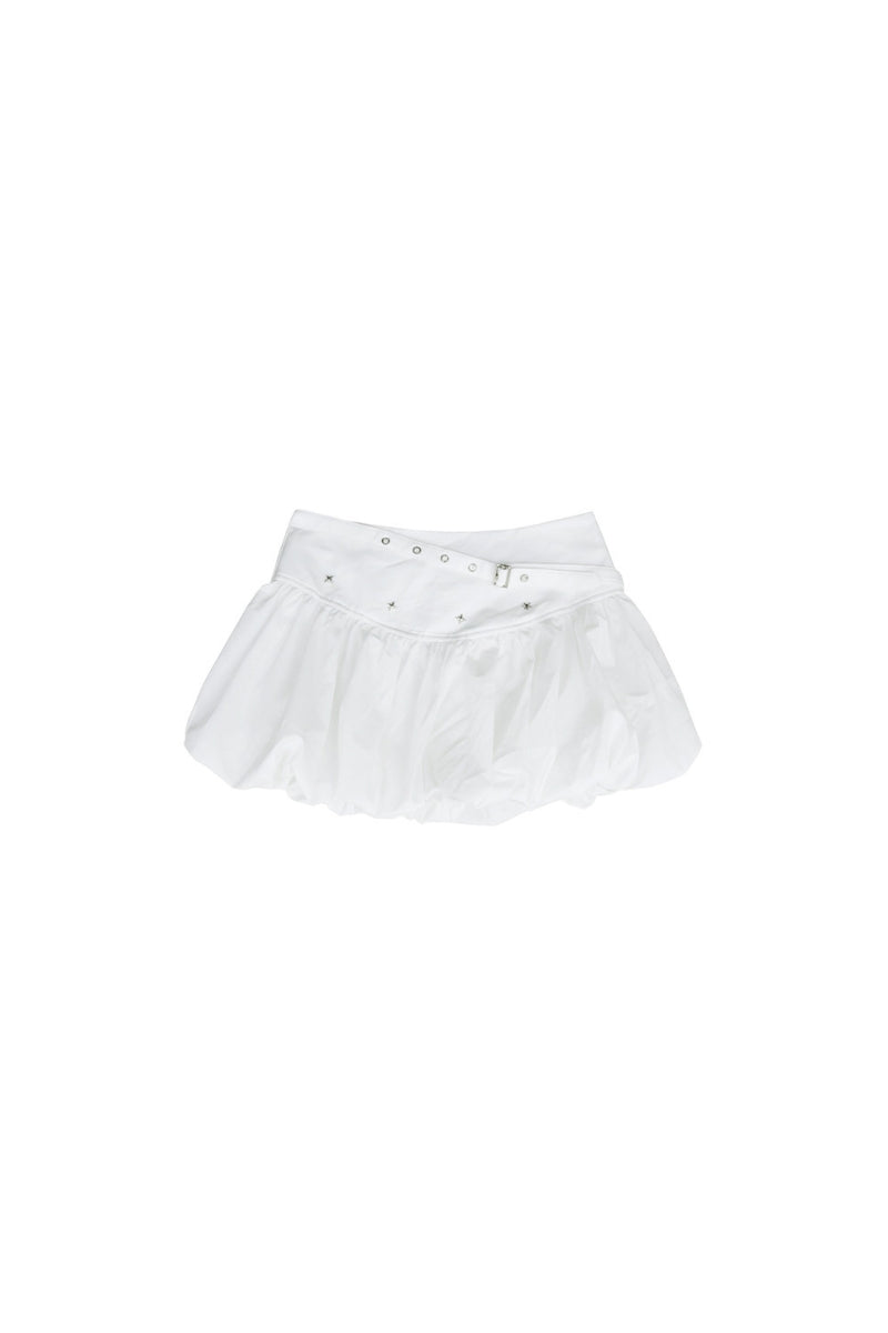 Studded Bubble Mini Skirt
